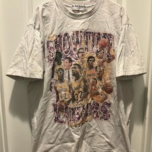 Vintage Graphic Lakers T-Shirt - White